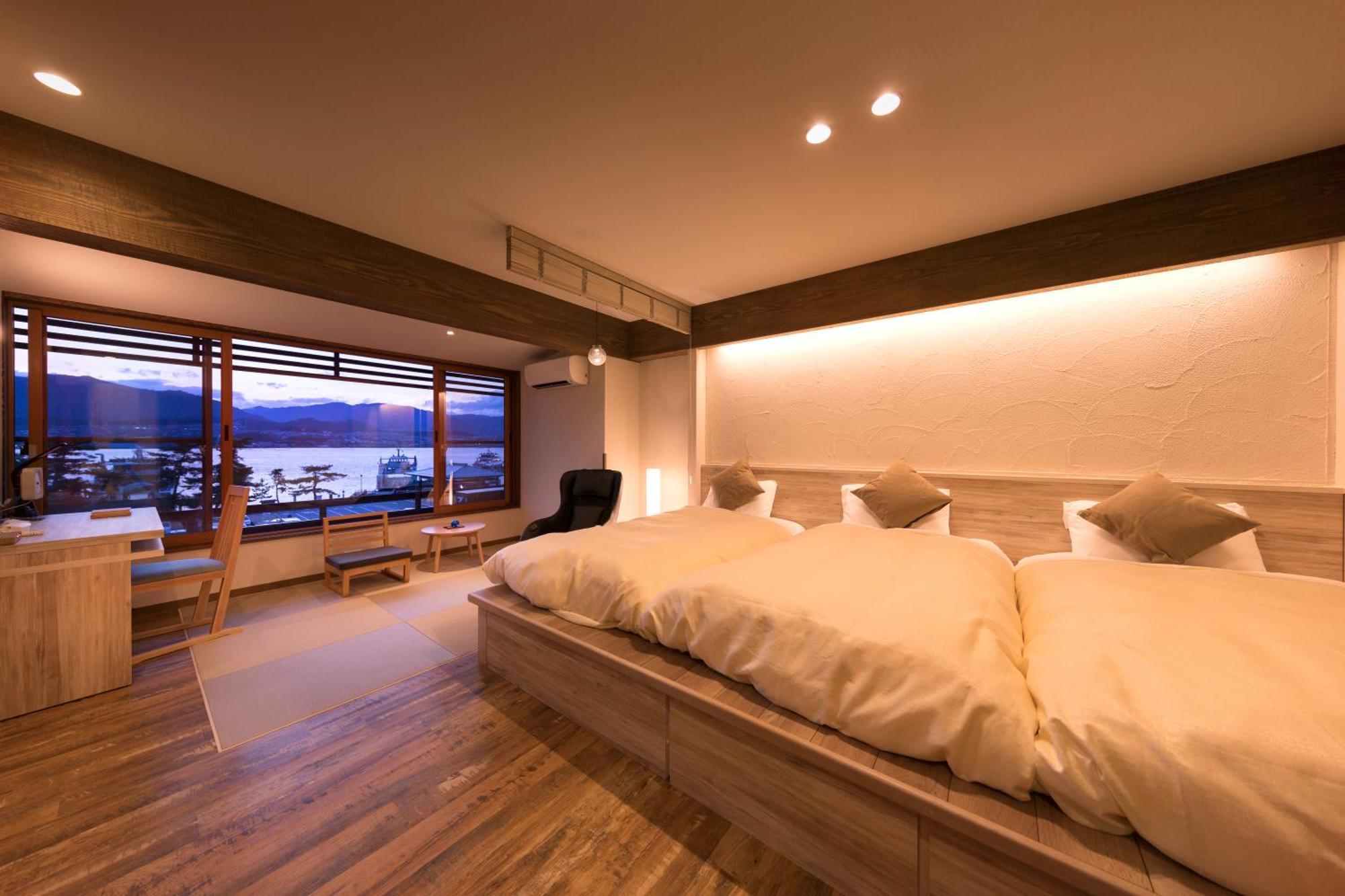 Hotel Miyajima Villa Hatsukaichi Bagian luar foto