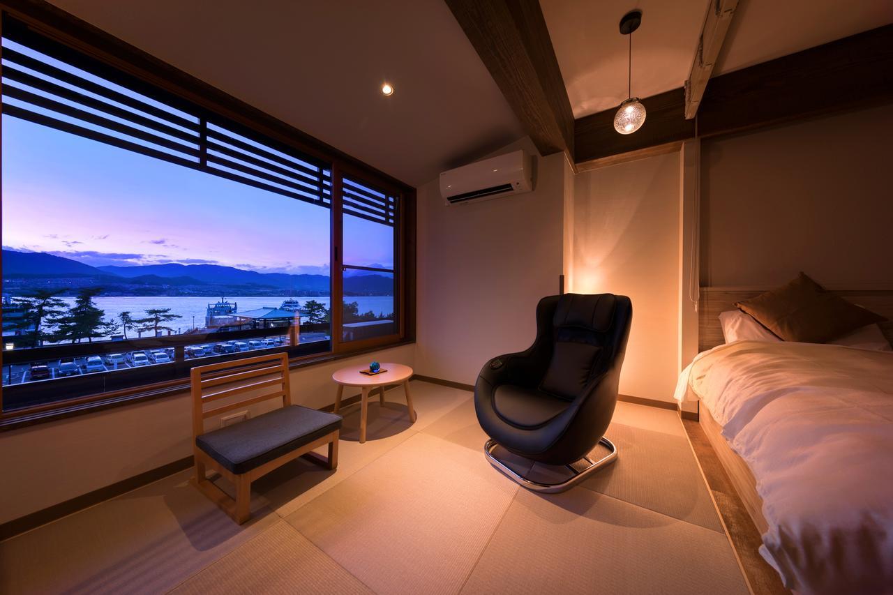 Hotel Miyajima Villa Hatsukaichi Bagian luar foto